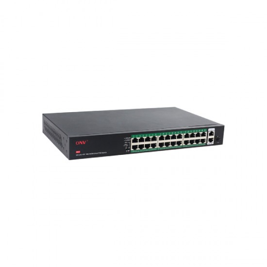 ONV-H1024PFD Gigabit uplink 27-port PoE Switch