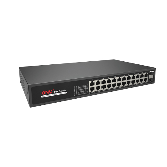 ONV-H3024PF Gigabit 26-port PoE switch