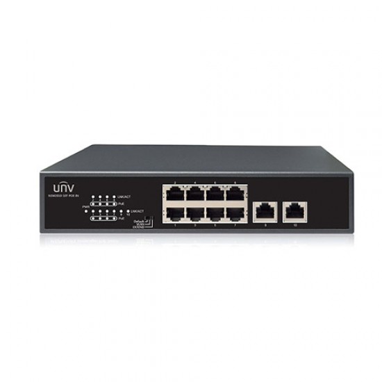 Uniview NSW2010-10T-POE-IN 8PoE+2Port PoE Switch