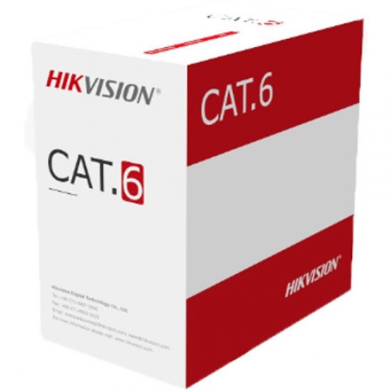Hikvision DS-1LN6U-W-CCA 305 m CAT6 UTP Network Cable